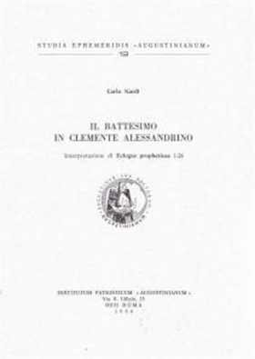 9788879610841-Il battesimo di Clemente Alessandrino.